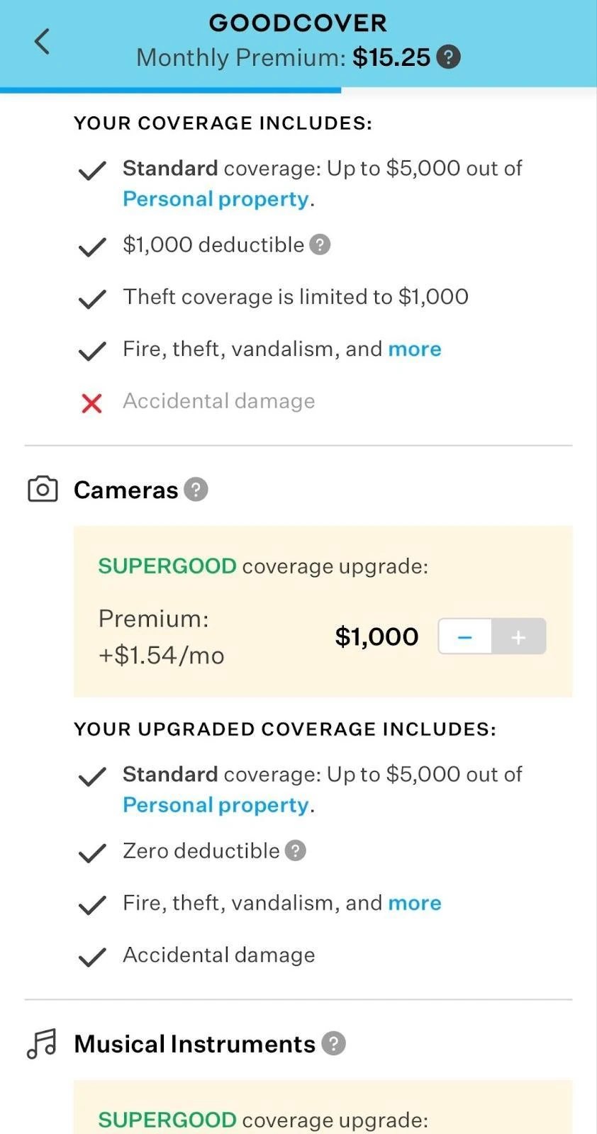 Pick your upgrades